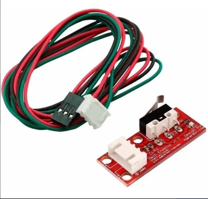 Fin de Carrera Endstop Switch Eje-Y con Cable (Biqu-Series)