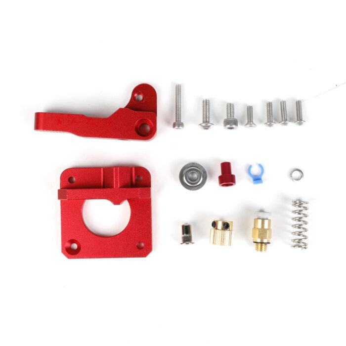 Kit Extrusor Creality Full Metal Red Simple Tracción - Imagen 2