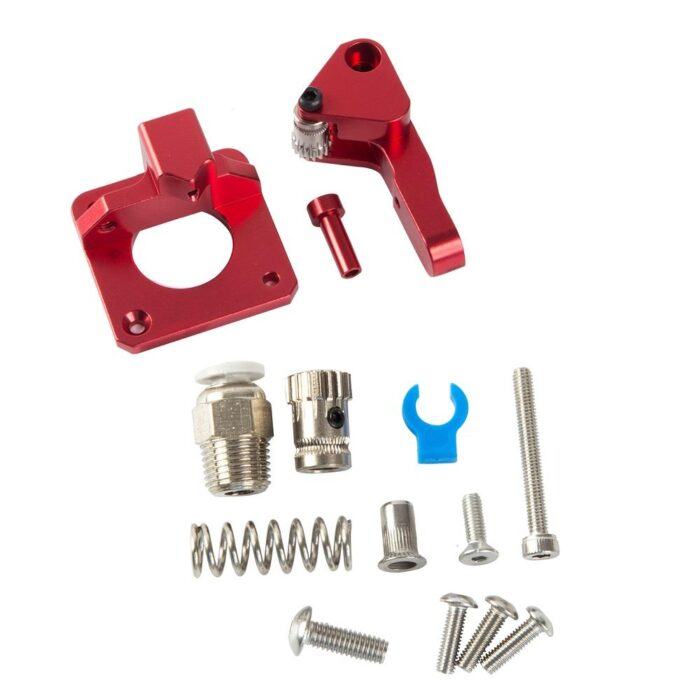 Kit Extrusor Creality Full Metal Red Doble Tracción - Imagen 2