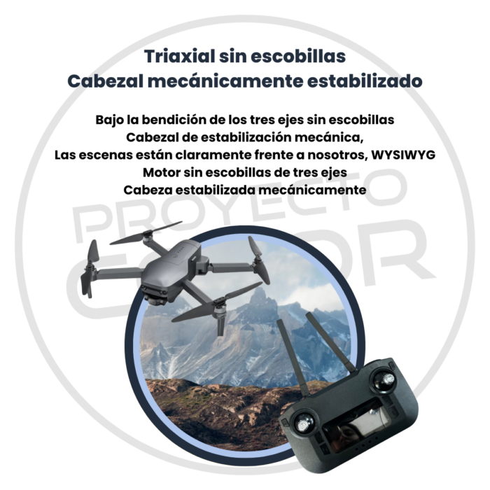 <span class="title-brand">ToySky</span></br> Drone CSJ 193E Pro 4K GPS 2500m Vertical - Imagen 6