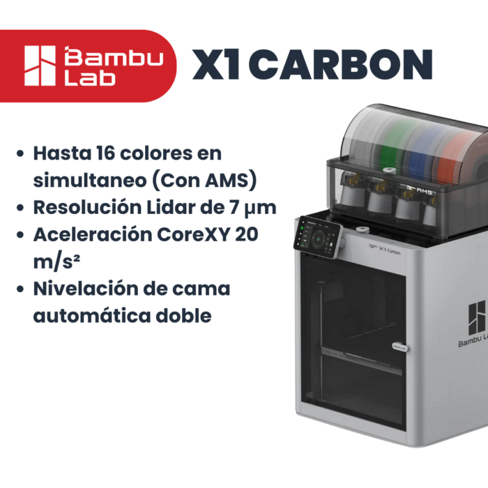 Bambu Lab X1 Carbon - Imagen 3