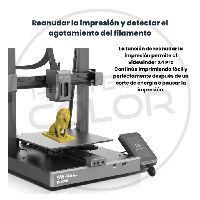 Artillery Sidewinder X4 PRO S1 - Imagen 12