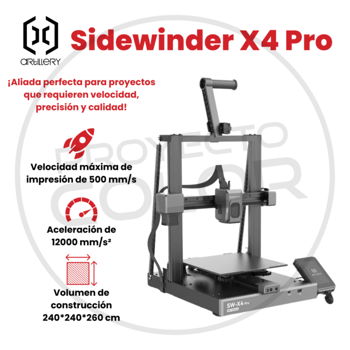 Artillery Sidewinder X4 PRO S1 - Imagen 4