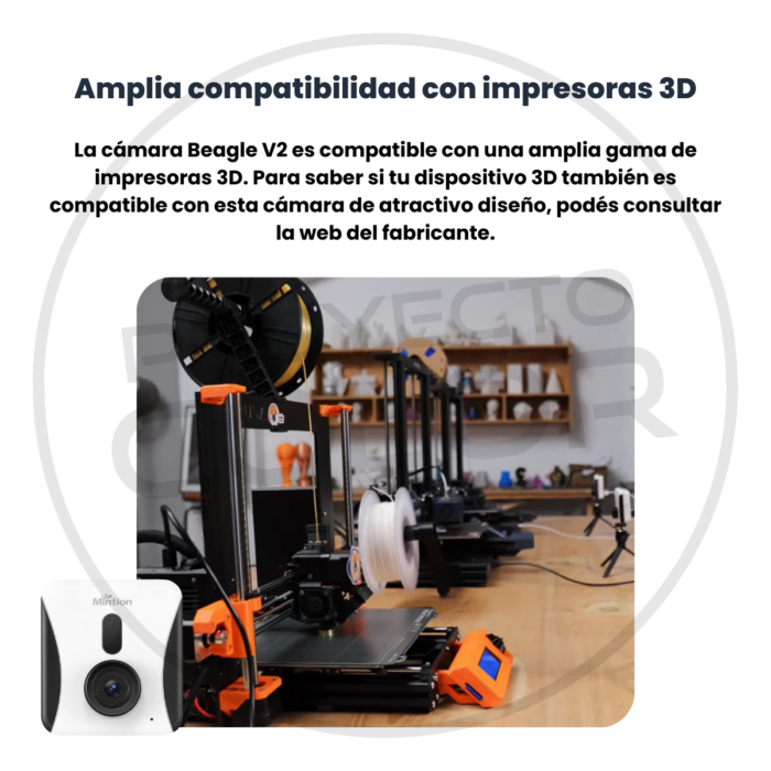 Cámara Mintion Beagle V2 para Impresoras 3D - Imagen 9